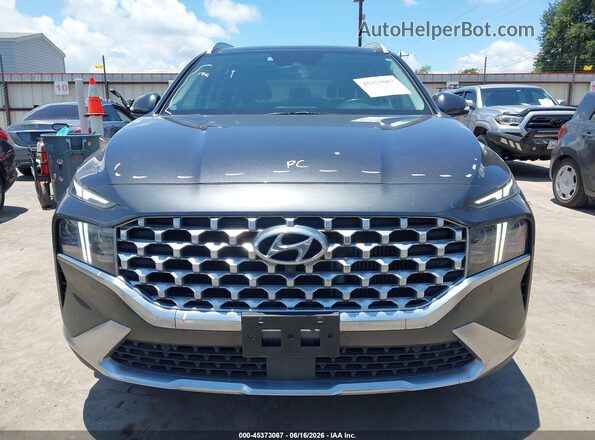 5NMS44AL3NH441495 2022 HYUNDAI SANTA FE Gray Սարքավորումների վահանակի տեսք