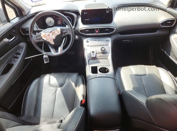 5NMS44AL5MH310891 2021 HYUNDAI SANTA Silver წინა პანელის ხედი