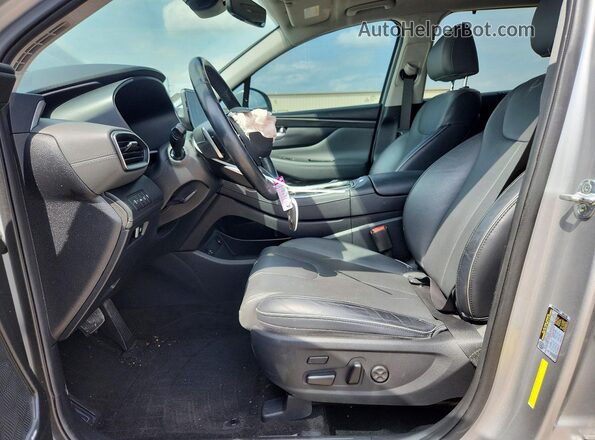 5NMS44AL5MH310891 2021 HYUNDAI SANTA Silver წინა სალონის ხედი