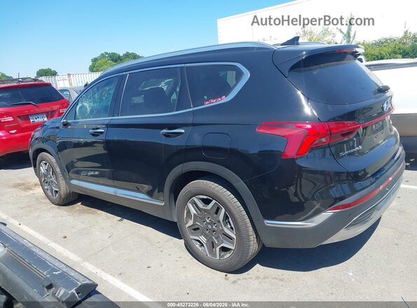 5NMS44AL6NH394110 2022 HYUNDAI SANTA FE Black Панорамний вид салону 360°