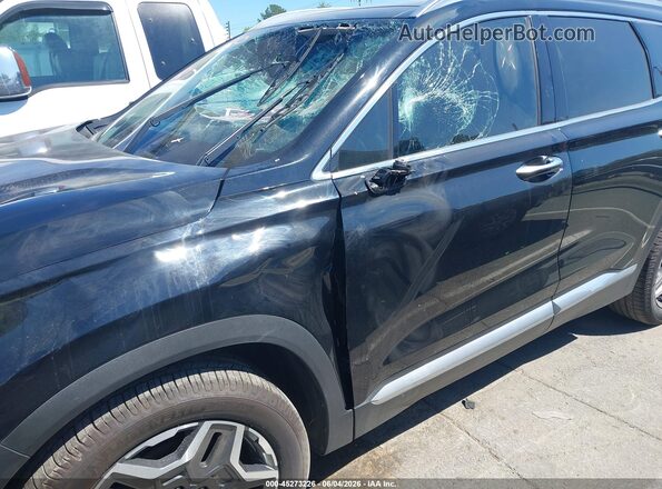 5NMS44AL6NH394110 2022 HYUNDAI SANTA FE Black 