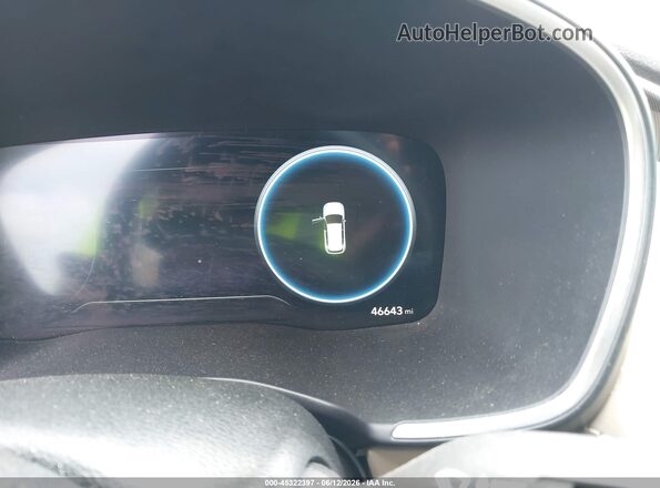 5NMS44AL8MH318712 2021 HYUNDAI SANTA FE Белый Панорамный вид салона 360°