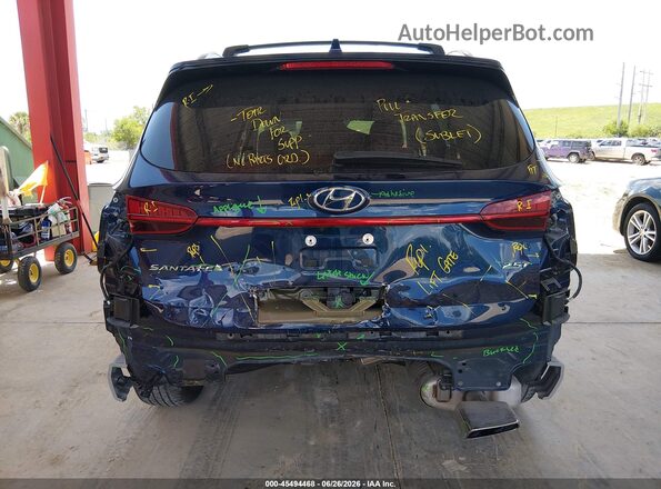 5NMS44AL8MH364363 2021 HYUNDAI SANTA FE Blue 