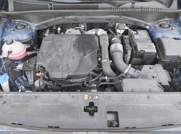 5NMS44AL8MH364363 2021 HYUNDAI SANTA FE Blue Հետևի տեսք