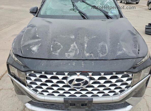 5NMS44AL8NH452556 2022 HYUNDAI SANTA Black Widok komory silnika