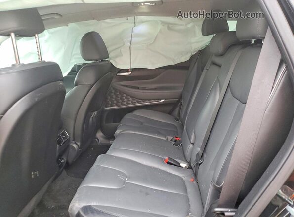 5NMS44AL8NH452556 2022 HYUNDAI SANTA Black Widok wnętrza z tyłu
