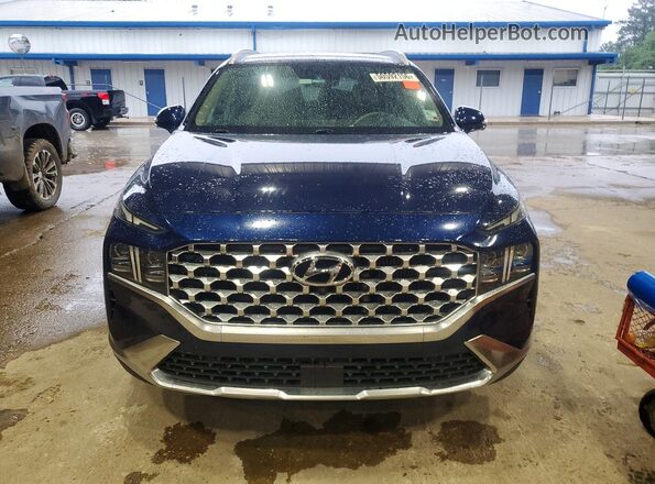 5NMS44AL9NH403589 2022 HYUNDAI SANTA Blue 