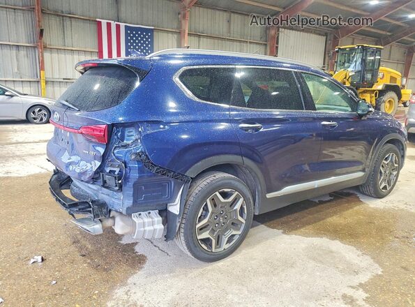 5NMS44AL9NH403589 2022 HYUNDAI SANTA Blue 