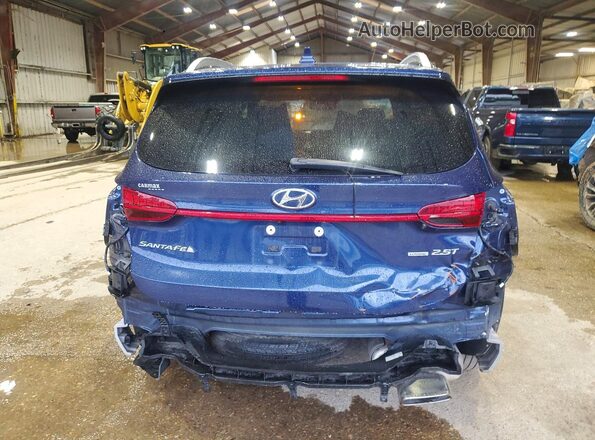 5NMS44AL9NH403589 2022 HYUNDAI SANTA Blue 