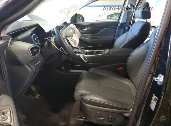 5NMS4DAL1PH524569 2023 HYUNDAI SANTA Black წინა სალონის ხედი