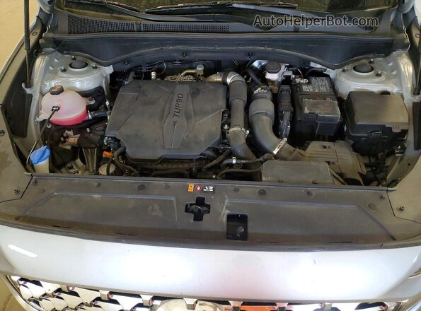 5NMS4DAL2PH588992 2023 HYUNDAI SANTA Silver Вид підкапотного простору