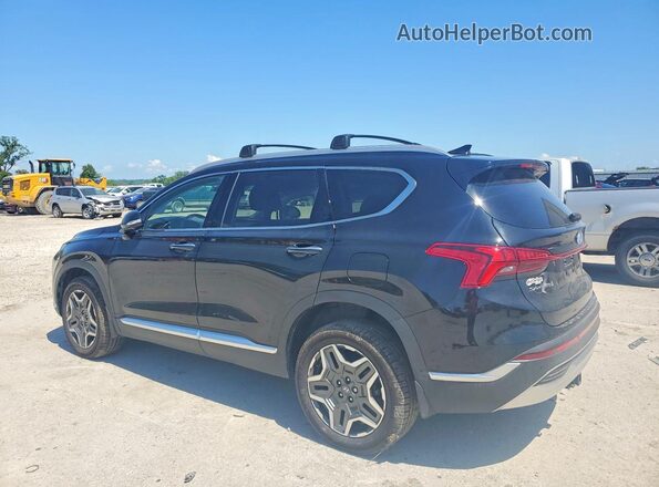 5NMS4DAL2PH638242 2023 HYUNDAI SANTA Black Rear left