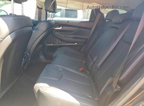 5NMS4DAL2PH638242 2023 HYUNDAI SANTA Black Rear interior view