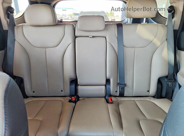 5NMS4DAL3MH349821 2021 HYUNDAI SANTA Red Вид задніх сидінь