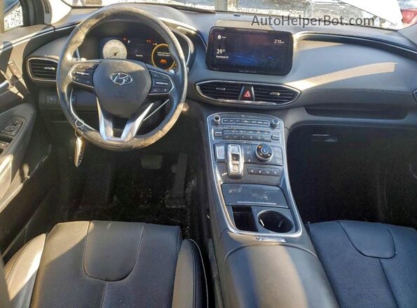 5NMS4DAL3MH372046 2021 HYUNDAI SANTA Silver Vista del salpicadero
