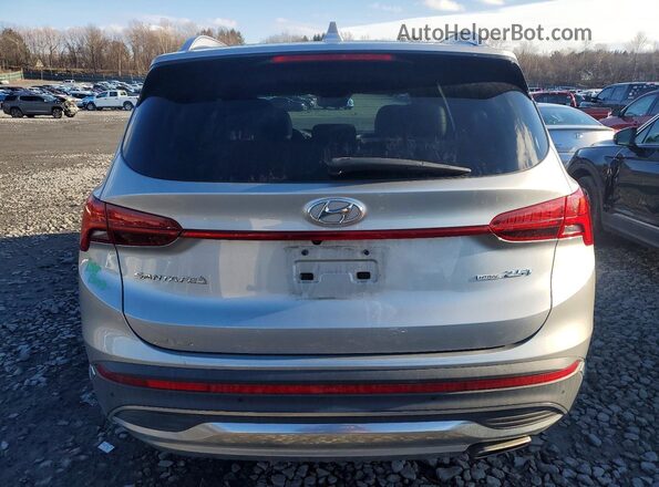 5NMS4DAL3MH372046 2021 HYUNDAI SANTA Silver Vista trasera