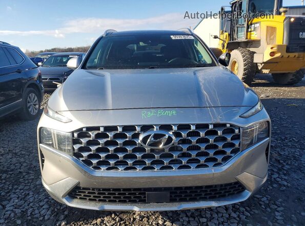 5NMS4DAL3MH372046 2021 HYUNDAI SANTA Silver Vista frontal
