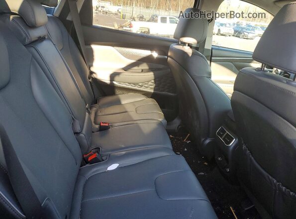 5NMS4DAL3MH372046 2021 HYUNDAI SANTA Silver Vista interior trasera