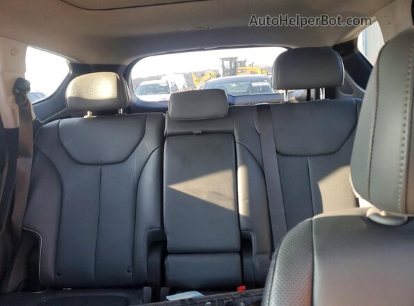 5NMS4DAL3MH372046 2021 HYUNDAI SANTA Silver Vista de los asientos traseros