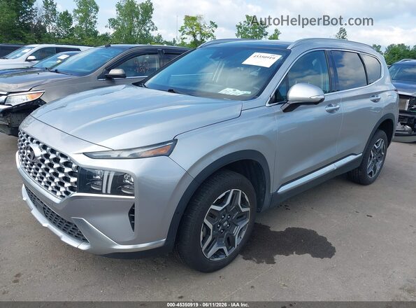 5NMS4DAL3PH609705 2023 HYUNDAI SANTA FE Silver Przód lewy