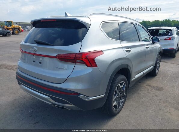 5NMS4DAL3PH609705 2023 HYUNDAI SANTA FE Silver Tył prawy