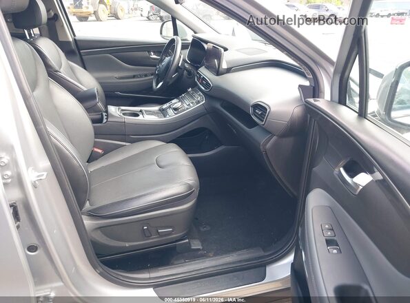 5NMS4DAL3PH609705 2023 HYUNDAI SANTA FE Silver Widok wnętrza z przodu