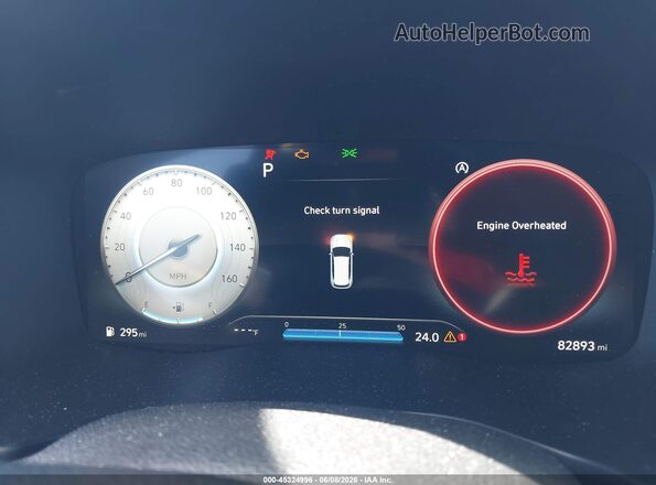 5NMS4DAL4NH386975 2022 HYUNDAI SANTA FE White Հետևի նստատեղերի տեսք