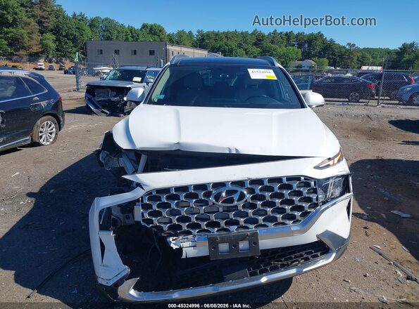 5NMS4DAL4NH386975 2022 HYUNDAI SANTA FE White Սալոնի հետևի տեսք
