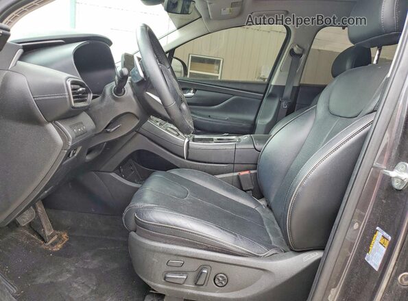 5NMS4DAL4PH533282 2023 HYUNDAI SANTA Gray Вид салону спереду