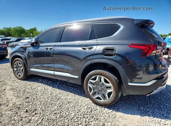 5NMS4DAL4PH533282 2023 HYUNDAI SANTA Gray Задня ліва чверть