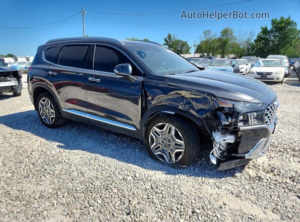 5NMS4DAL4PH533282 2023 HYUNDAI SANTA Gray Передня права чверть