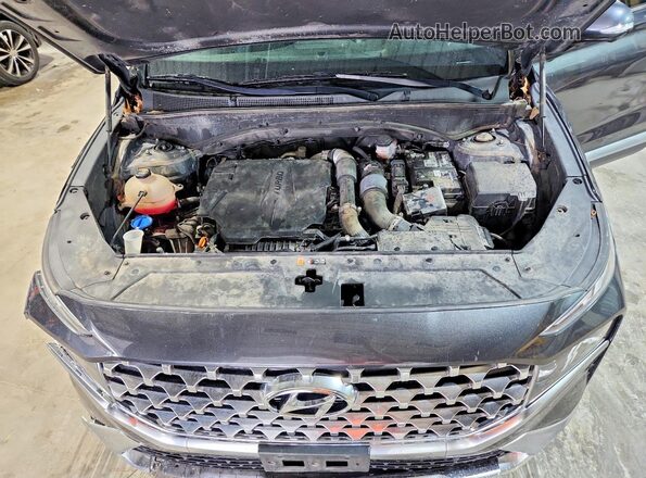 5NMS4DAL4PH533282 2023 HYUNDAI SANTA Gray Вид підкапотного простору
