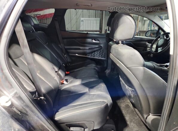 5NMS4DAL4PH533282 2023 HYUNDAI SANTA Gray Вид задньої частини салону