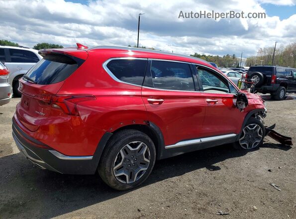 5NMS4DAL6MH315971 2021 HYUNDAI SANTA Red Հետևի աջ