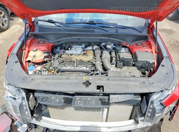 5NMS4DAL6MH315971 2021 HYUNDAI SANTA Red Շարժիչի բաժամունքի տեսք