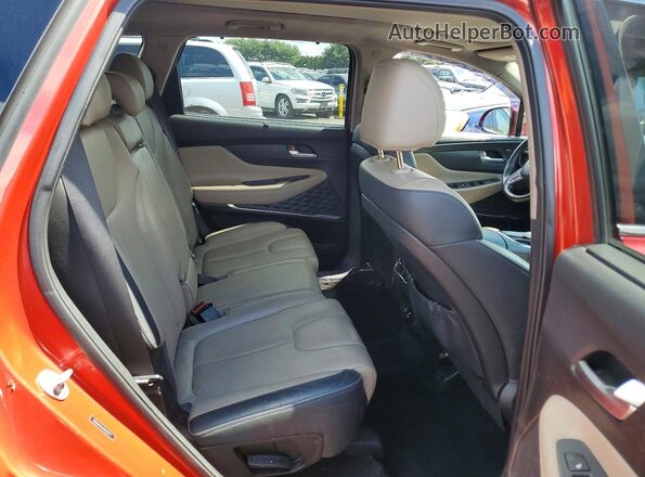 5NMS4DAL6MH315971 2021 HYUNDAI SANTA Red Սալոնի հետևի տեսք