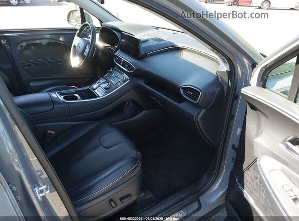 5NMS4DAL6MH343544 2021 HYUNDAI SANTA FE Gray Սալոնի դիմացի տեսք