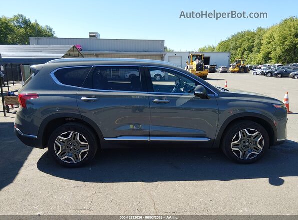 5NMS4DAL6MH343544 2021 HYUNDAI SANTA FE Gray Սալոնի 360 աստիճան տեսք