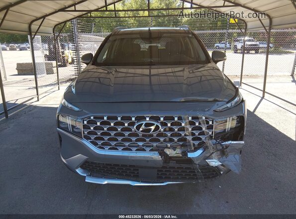 5NMS4DAL6MH343544 2021 HYUNDAI SANTA FE Gray Սալոնի հետևի տեսք
