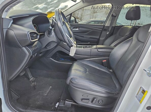 5NMS4DAL6MH365317 2021 HYUNDAI SANTA Белый Вид салона спереди