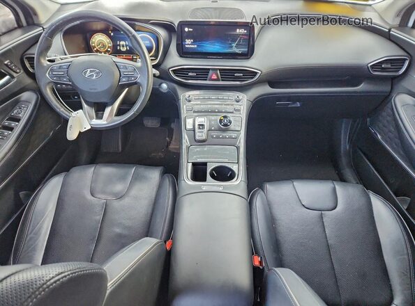 5NMS4DAL6MH365317 2021 HYUNDAI SANTA Белый Вид панели приборов