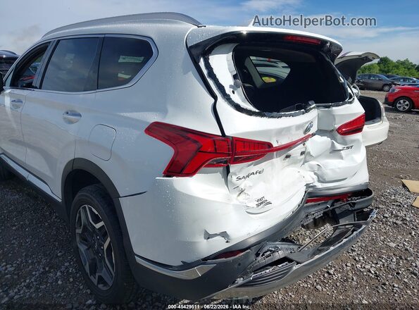 5NMS4DAL6NH458369 2022 HYUNDAI SANTA FE White წინა ხედი