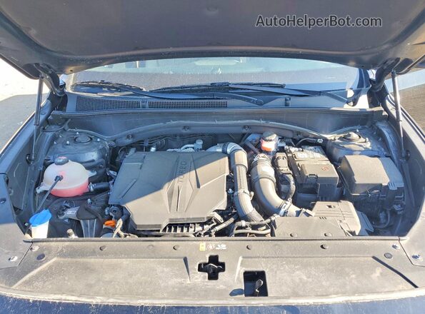 5NMS4DAL7NH457215 2022 HYUNDAI SANTA Black Widok komory silnika