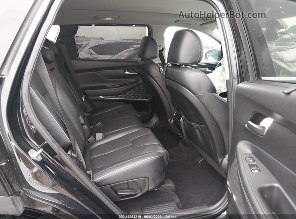 5NMS4DAL7PH516976 2023 HYUNDAI SANTA FE Black VIN კოდის სტიკერის ხედი