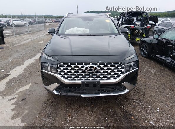 5NMS4DAL7PH516976 2023 HYUNDAI SANTA FE Black ხელსაწყოთა პანელის ხედი
