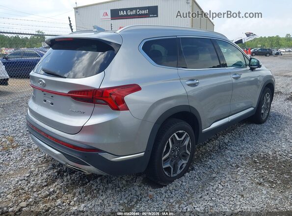 5NMS4DAL7PH644053 2023 HYUNDAI SANTA FE Серебряный Задняя правая четверть