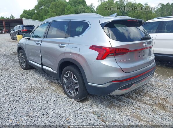 5NMS4DAL7PH644053 2023 HYUNDAI SANTA FE Серебряный Задняя левая четверть