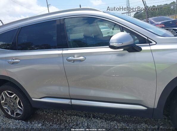5NMS4DAL7PH644053 2023 HYUNDAI SANTA FE Серебряный Вид задней части салона