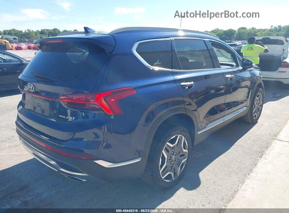 5NMS4DAL8MH335056 2021 HYUNDAI SANTA FE Dark Blue Tył prawy