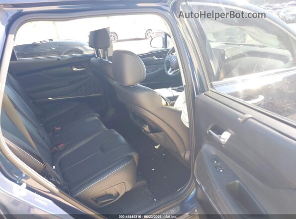 5NMS4DAL8MH335056 2021 HYUNDAI SANTA FE Dark Blue Widok naklejki z numerem VIN